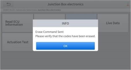CLEAR TROUBLE CODE