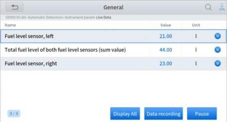 READ LIVE DATA - Paso 3