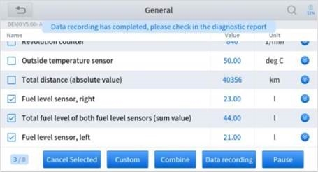 READ LIVE DATA - Paso 6