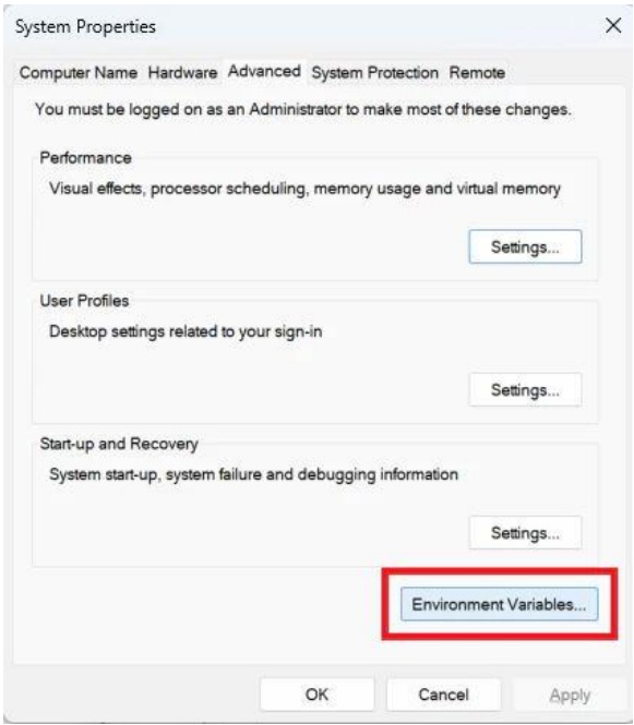 Configuraci&oacute;n del entorno de desarrollador de Windows - Paso 3