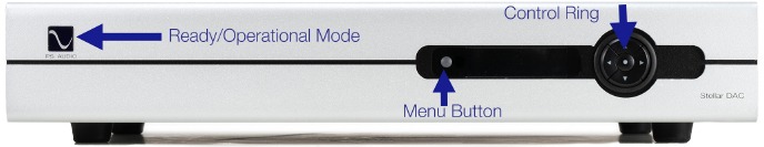 Controles del panel frontal