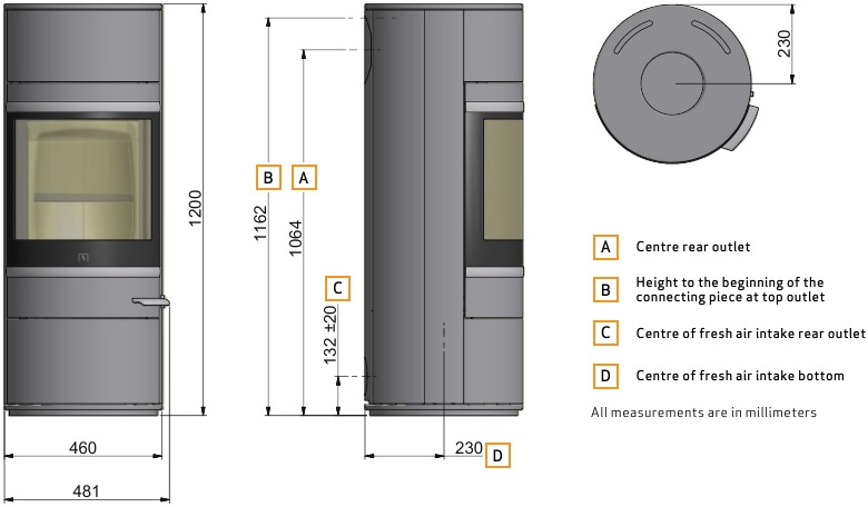 DIMENSIONES DE SCAN 83-1 Y 83-2