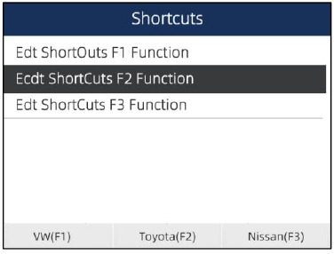 Configurar teclas de acceso directo - Paso 2