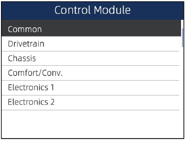 Selecci&oacute;n del m&oacute;dulo de control - M&oacute;dulos de control - Paso 2