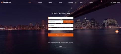 Crear un ID de Foxwell - Registrarse a trav&eacute;s del sitio web - Paso 6