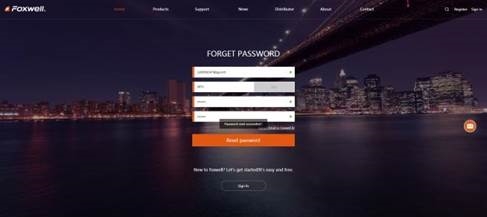 Crear un ID de Foxwell - Registrarse a trav&eacute;s del sitio web - Paso 7