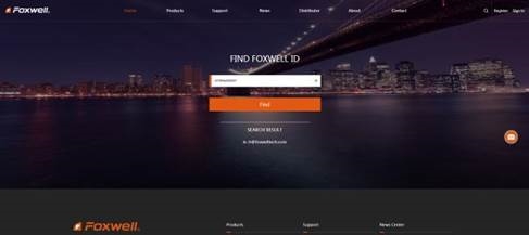 Crear un ID de Foxwell - Registrarse a trav&eacute;s del sitio web - Paso 9