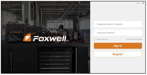 ID de Foxwell - Registrarse con FoxAssist - Paso 2