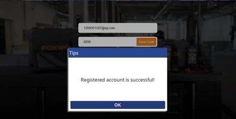 ID de Foxwell - Registrarse con FoxAssist - Paso 4