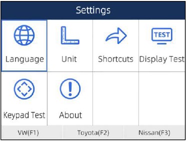 Configuraci&oacute;n del sistema - Seleccionar idioma - Paso 1