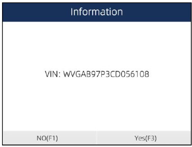 Identificaci&oacute;n del veh&iacute;culo - Smart VIN - Paso 3