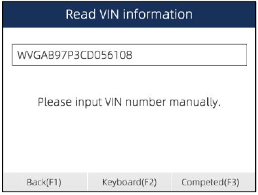 Identificaci&oacute;n del veh&iacute;culo - Smart VIN - Paso 4