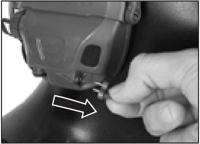 Traslado del micr&oacute;fono al auricular opuesto - Paso 3