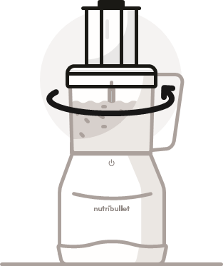 Uso de la cuchilla picadora - Paso 4