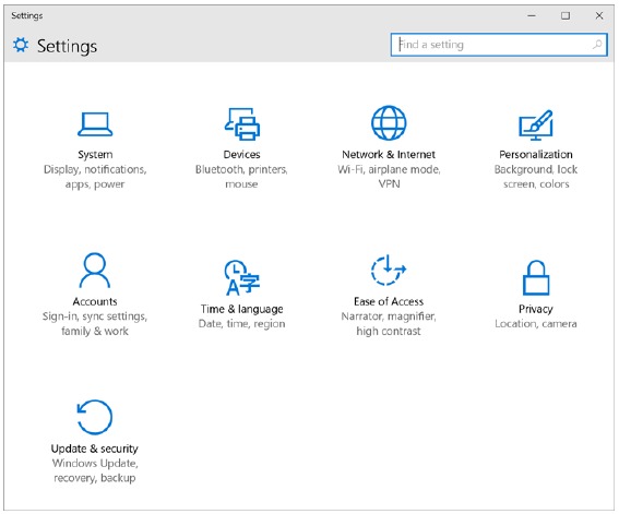 Para conocer Windows 10: Configuraci&oacute;n