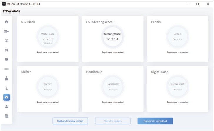 Introducci&oacute;n al software - Actualizaci&oacute;n del firmware