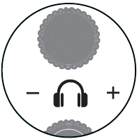 Volumen de los auriculares