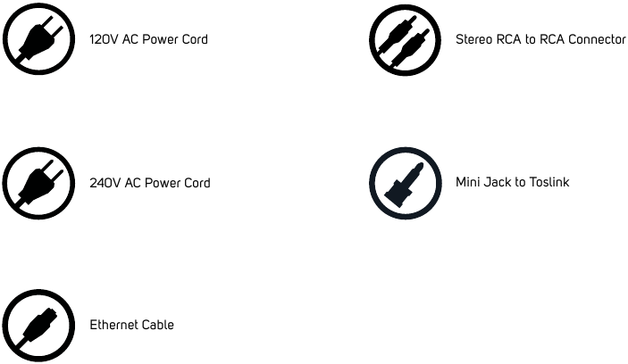 Accesorios incluidos