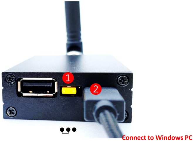 Configuraci&oacute;n de radio - Paso 1