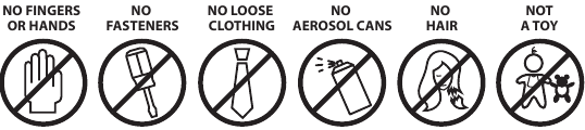 ICONOS DE ADVERTENCIA