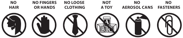 ICONOS DE ADVERTENCIA