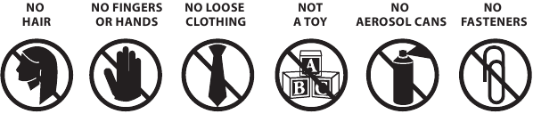 ICONOS DE ADVERTENCIA