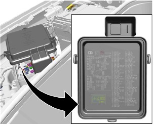 Retirada del fusible de la bocina