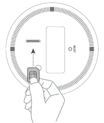 Instalar la tarjeta nano-SIM - Paso 2