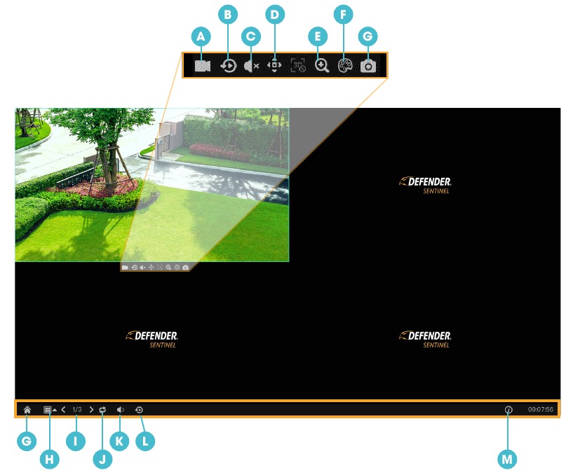 EXPLICACI&Oacute;N DEL PANEL DE VISUALIZACI&Oacute;N EN DIRECTO