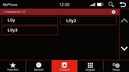 Buscar contacto - Paso 3