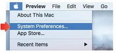 Configuraci&oacute;n del ordenador - Apple MAC OS - Paso 1