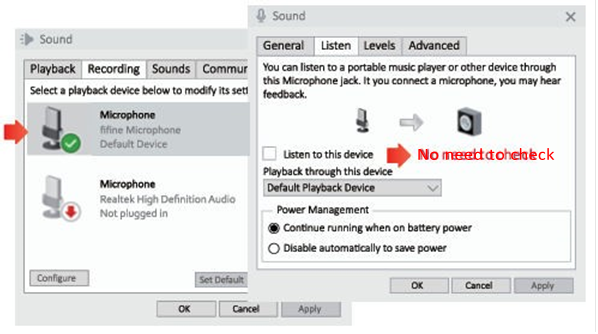 Funcionamiento de la toma de auriculares - Paso 2