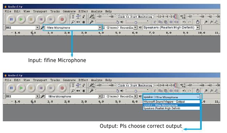 Ajustes del software de grabaci&oacute;n