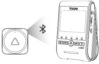 Control Remoto Bluetooth - Emparejamiento con la c&aacute;mara del tablero