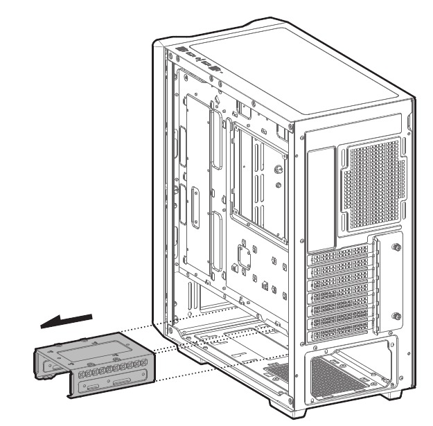 Instalaci&oacute;n de HDDs - Paso 1