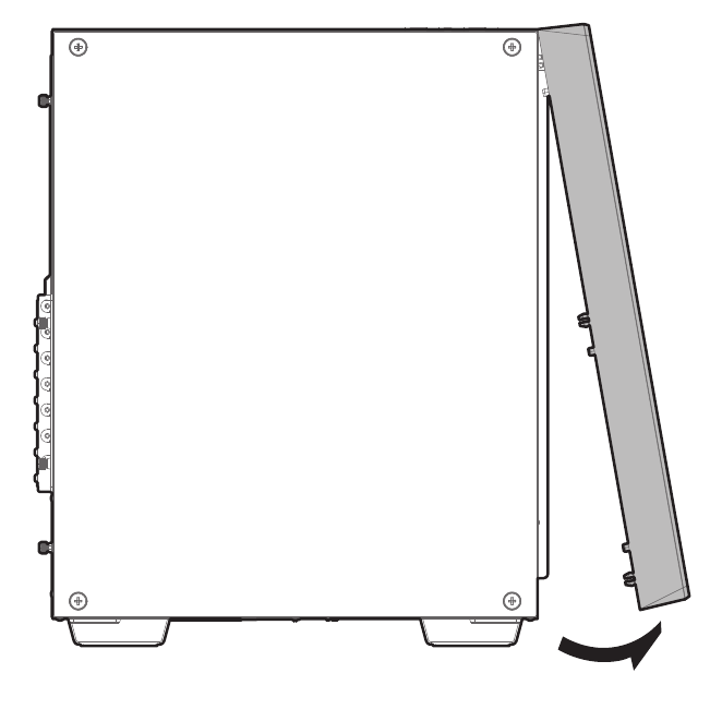 Extracci&oacute;n del panel frontal