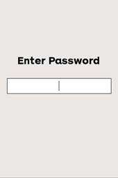 Pantalla del terminal que muestra la solicitud de contrase&ntilde;a