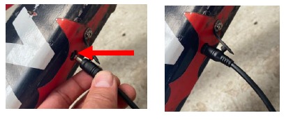 Carga de la bater&iacute;a cuando est&aacute; instalada en la bicicleta