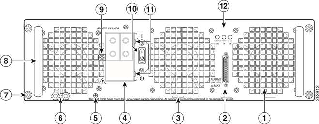 Router &ndash;48V Fuente de alimentaci&oacute;n de CC