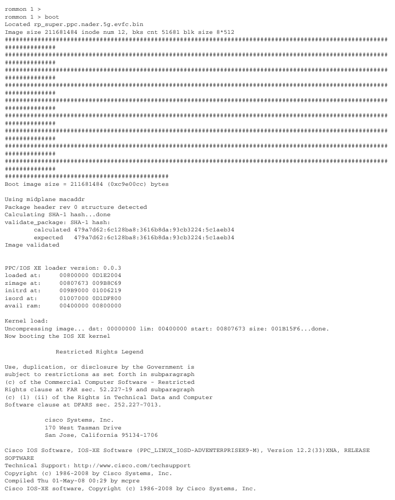 Iniciar el sistema - Parte 1