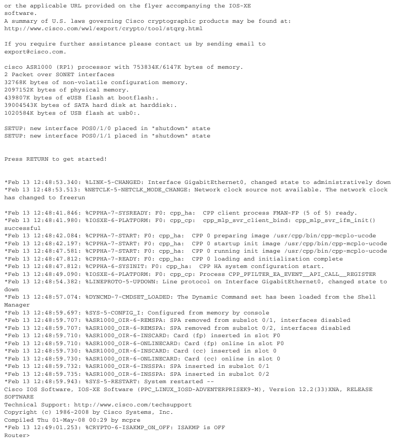 Iniciar el sistema - Parte 6