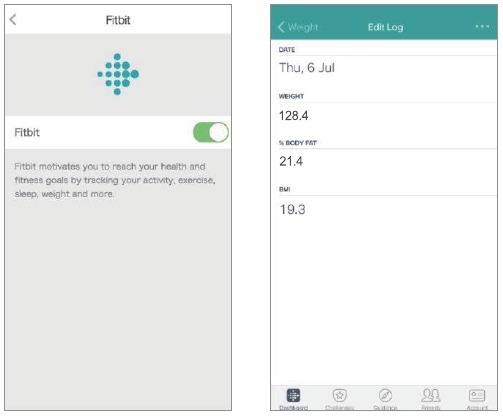 Conectar con otras aplicaciones de fitness - Fitbit - Paso 2