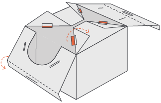 Transformaci&oacute;n de la caja interior - Paso 3