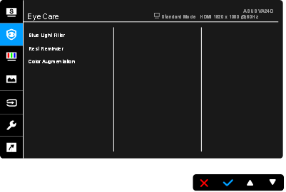 Men&uacute; OSD (visualizaci&oacute;n en pantalla) - Paso 3