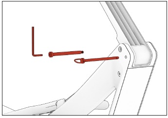 Montaje y configuraci&oacute;n: colocaci&oacute;n del brazo del monitor - Paso 2