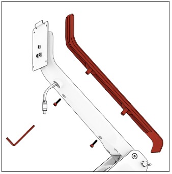 Montaje y configuraci&oacute;n: colocaci&oacute;n del brazo del monitor - Paso 4