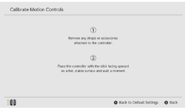 Preguntas frecuentes - Calibraci&oacute;n a trav&eacute;s de la consola Switch - Paso 3