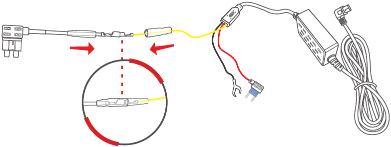 Instalaci&oacute;n - Paso 2 - Conecte el cable amarillo