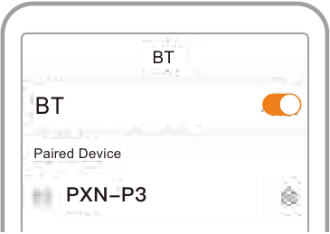 Uso en dispositivos Android - Conexi&oacute;n BT 