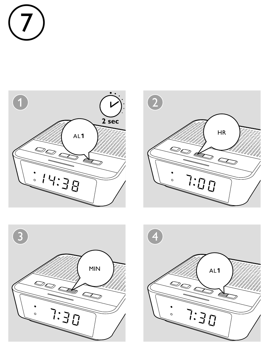 Configurar la alarma
